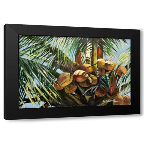 Los Cocos Black Modern Wood Framed Art Print with Double Matting by Wilkins, Suzanne