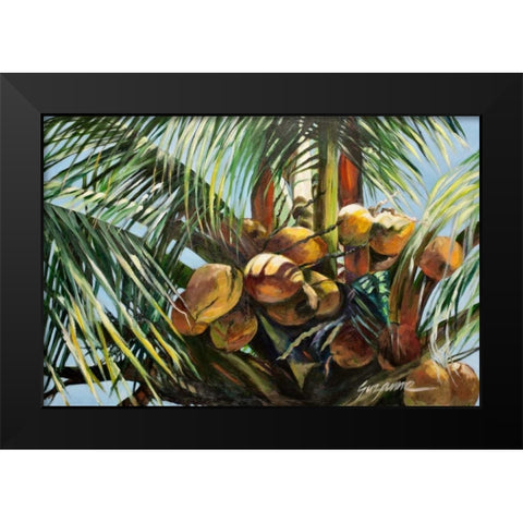 Los Cocos Black Modern Wood Framed Art Print by Wilkins, Suzanne