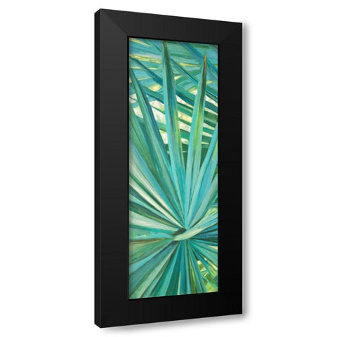Fan Palm I Black Modern Wood Framed Art Print with Double Matting by Wilkins, Suzanne