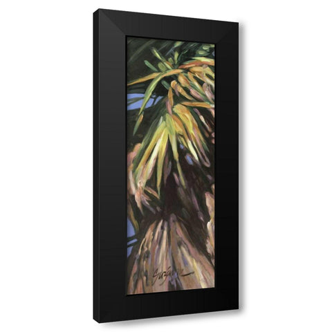 Wild Palm I Black Modern Wood Framed Art Print with Double Matting by Wilkins, Suzanne