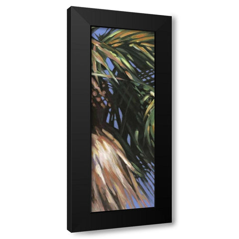 Wild Palm II Black Modern Wood Framed Art Print by Wilkins, Suzanne
