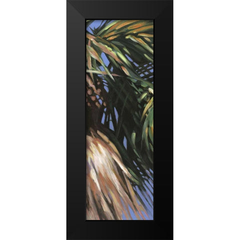 Wild Palm II Black Modern Wood Framed Art Print by Wilkins, Suzanne