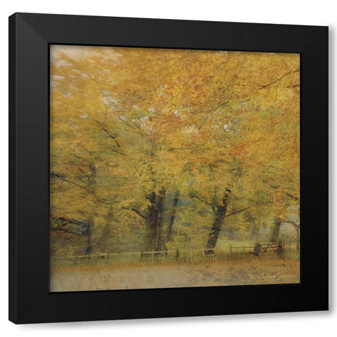 English Countryside I Black Modern Wood Framed Art Print by Lawrence, Terry Katherine