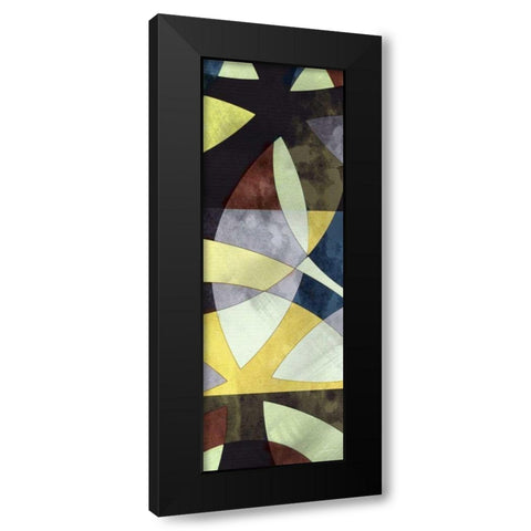 Elliptic Path I Black Modern Wood Framed Art Print with Double Matting by Burghardt, James