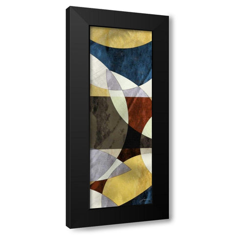 Elliptic Path II Black Modern Wood Framed Art Print with Double Matting by Burghardt, James