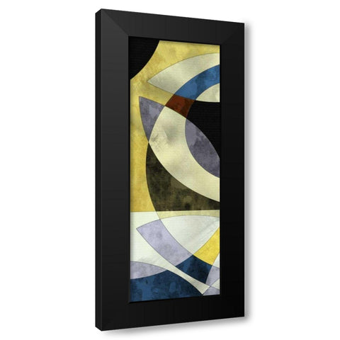 Elliptic Path III Black Modern Wood Framed Art Print with Double Matting by Burghardt, James
