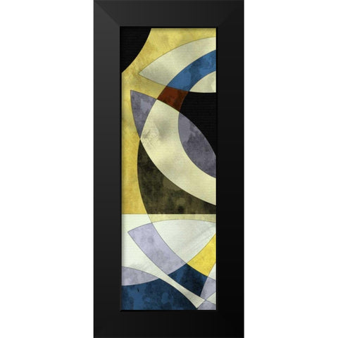 Elliptic Path III Black Modern Wood Framed Art Print by Burghardt, James