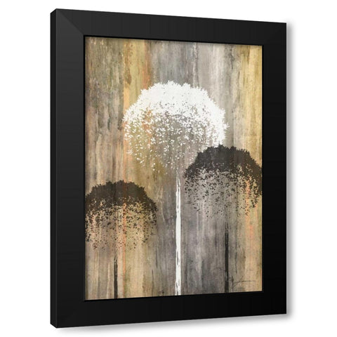 Rustic Garden I Black Modern Wood Framed Art Print with Double Matting by Burghardt, James
