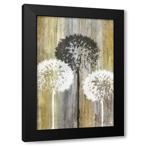 Rustic Garden II Black Modern Wood Framed Art Print by Burghardt, James