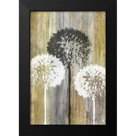 Rustic Garden II Black Modern Wood Framed Art Print by Burghardt, James