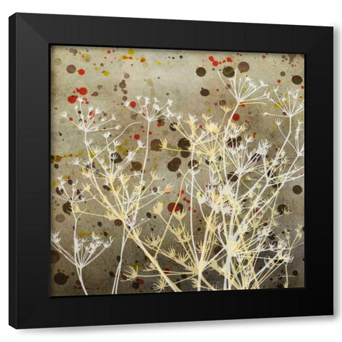 Weeds II Black Modern Wood Framed Art Print by Burghardt, James