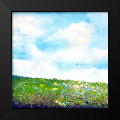 Bright Field I Black Modern Wood Framed Art Print by Blixt, Ingrid