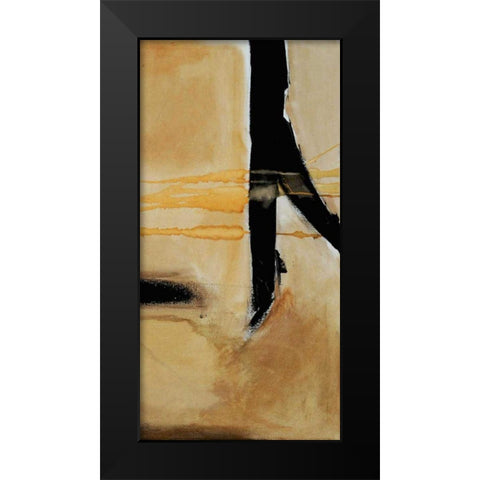 Shanghai II Black Modern Wood Framed Art Print by Ashley, Erin