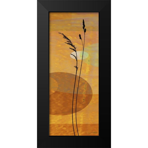 Sunset Duet I Black Modern Wood Framed Art Print by Burghardt, James