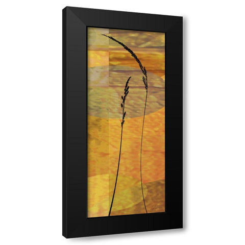 Sunset Duet II Black Modern Wood Framed Art Print with Double Matting by Burghardt, James