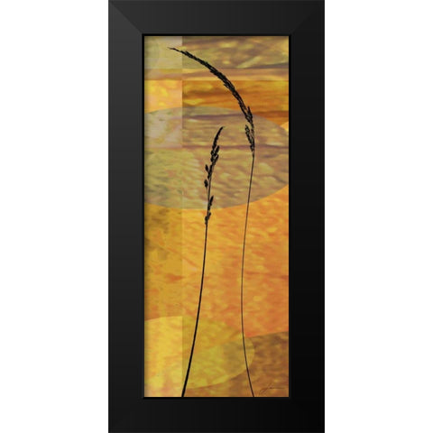 Sunset Duet II Black Modern Wood Framed Art Print by Burghardt, James