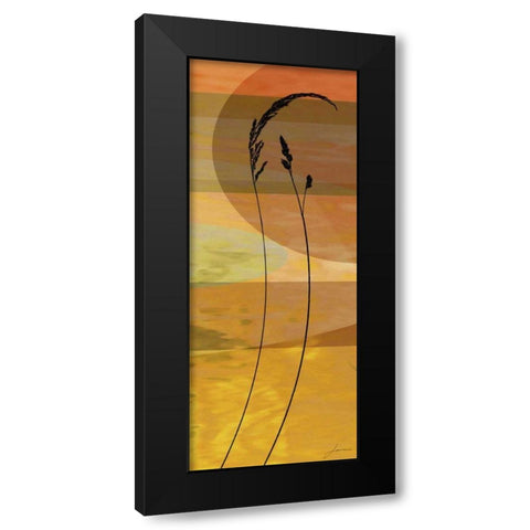 Sunset Duet III Black Modern Wood Framed Art Print by Burghardt, James
