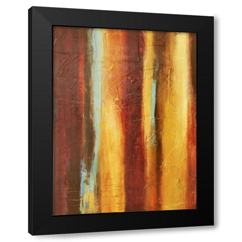 Gypsy Nights II Black Modern Wood Framed Art Print with Double Matting by Ashley, Erin
