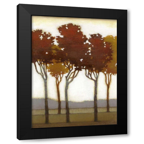 Arboreal Grove I Black Modern Wood Framed Art Print with Double Matting by Wyatt Jr., Norman