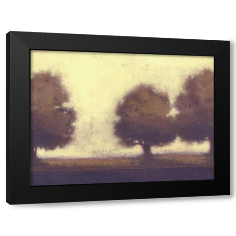 Calm Meadow I Black Modern Wood Framed Art Print by Wyatt Jr., Norman