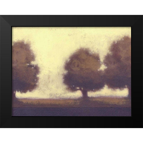 Calm Meadow I Black Modern Wood Framed Art Print by Wyatt Jr., Norman