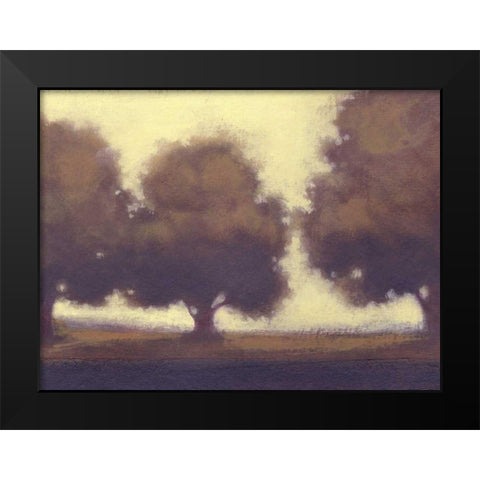 Calm Meadow II Black Modern Wood Framed Art Print by Wyatt Jr., Norman
