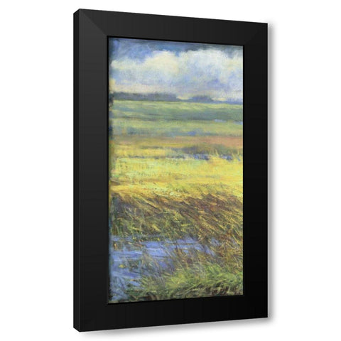 Shimmering Marsh I Black Modern Wood Framed Art Print with Double Matting by Thomas, H.