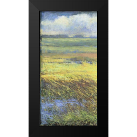 Shimmering Marsh I Black Modern Wood Framed Art Print by Thomas, H.