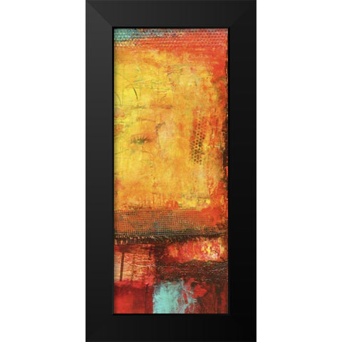Inner Circle IV Black Modern Wood Framed Art Print by Ashley, Erin