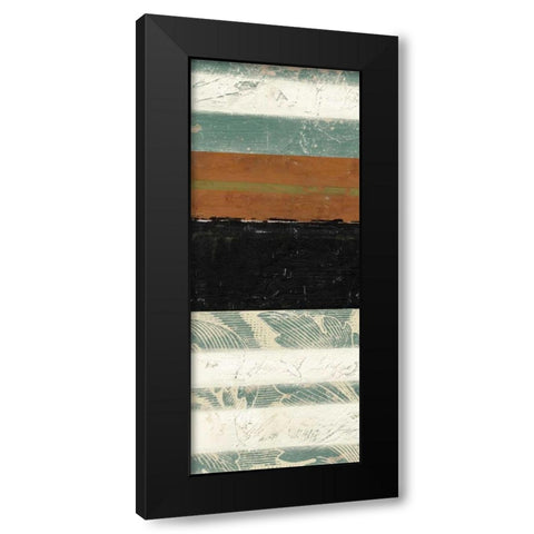 Acanthus Abstraction I Black Modern Wood Framed Art Print with Double Matting by Goldberger, Jennifer