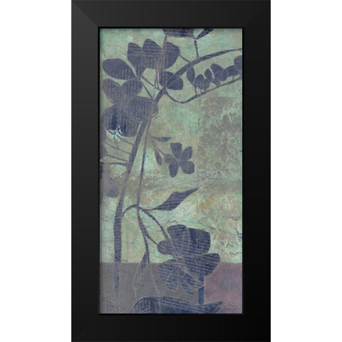 Forgotten Whimsy II Black Modern Wood Framed Art Print by Goldberger, Jennifer