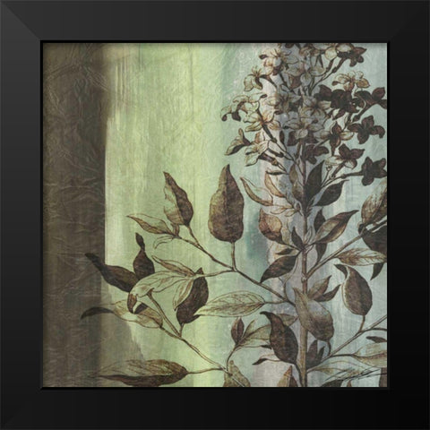 Painted Botanical IV Black Modern Wood Framed Art Print by Butler, John