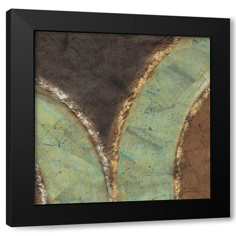 Pathways II Black Modern Wood Framed Art Print by Higby, Jason