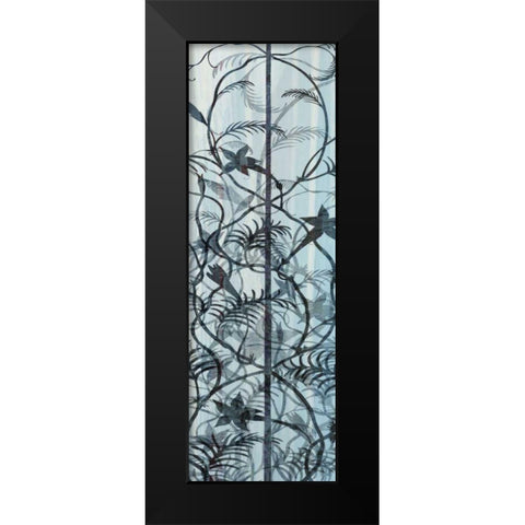 Climbers II Black Modern Wood Framed Art Print by Burghardt, James