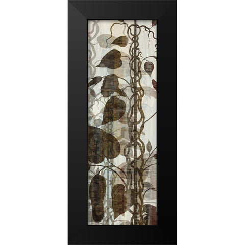 Climbers III Black Modern Wood Framed Art Print by Burghardt, James