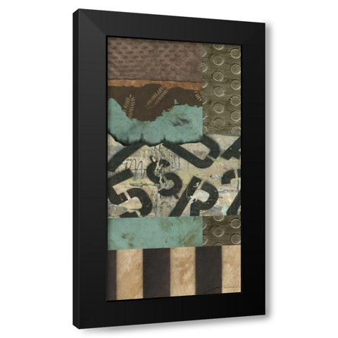 Urban Mix II Black Modern Wood Framed Art Print by Higby, Jason