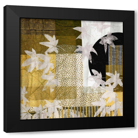 Gold Rush I Black Modern Wood Framed Art Print by Butler, John