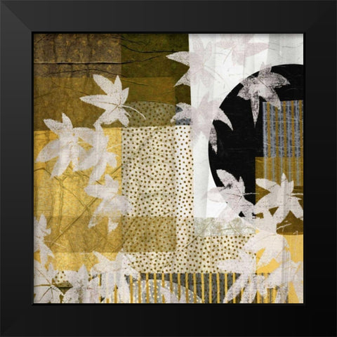 Gold Rush I Black Modern Wood Framed Art Print by Butler, John