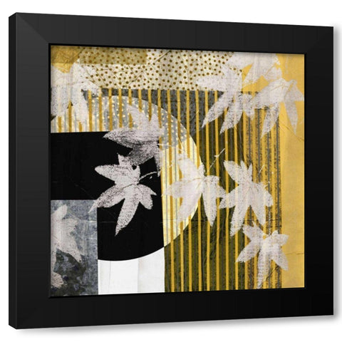 Gold Rush II Black Modern Wood Framed Art Print by Butler, John