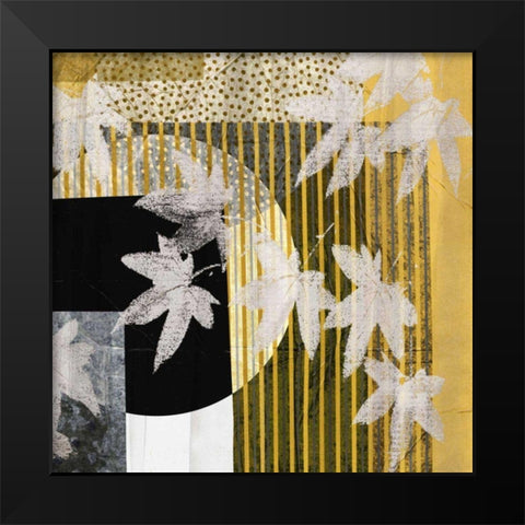 Gold Rush II Black Modern Wood Framed Art Print by Butler, John