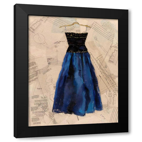Fashion Designed I Black Modern Wood Framed Art Print with Double Matting by Copeman, Pamela