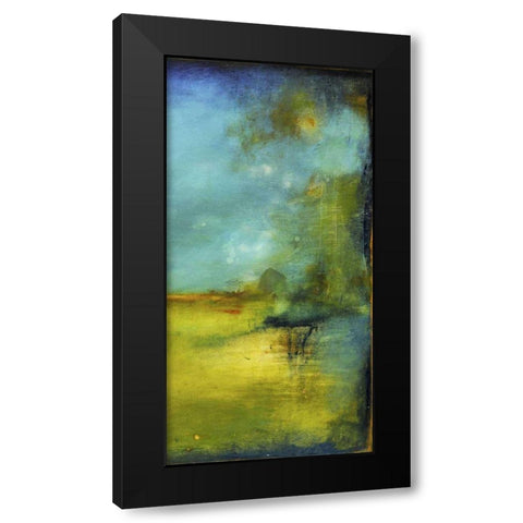 Midnight Jewel II Black Modern Wood Framed Art Print by Ashley, Erin
