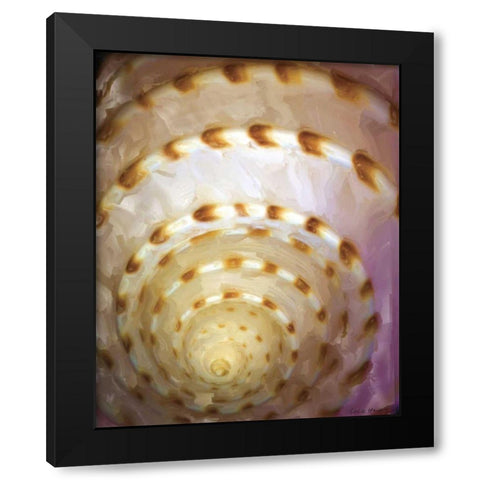 Shell Extraction I Black Modern Wood Framed Art Print by Henry, Lola