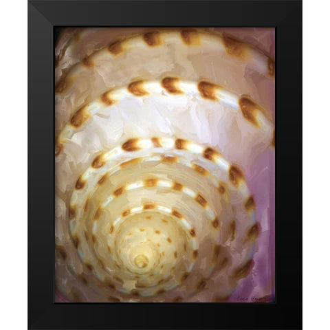 Shell Extraction I Black Modern Wood Framed Art Print by Henry, Lola