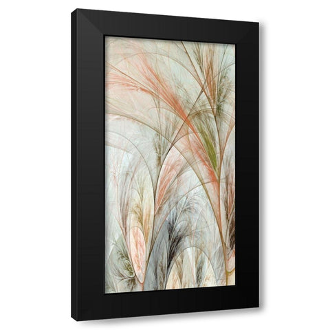 Fractal Grass II Black Modern Wood Framed Art Print by Burghardt, James