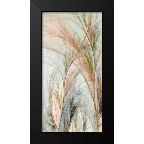 Fractal Grass II Black Modern Wood Framed Art Print by Burghardt, James