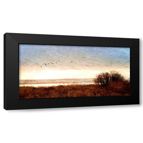 Tide I Black Modern Wood Framed Art Print by Harrington, Danielle