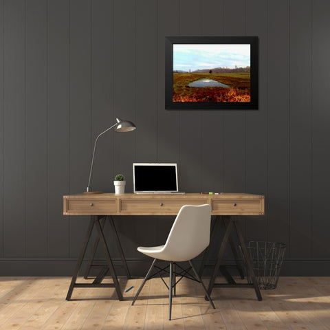 Landscape I Black Modern Wood Framed Art Print by Harrington, Danielle