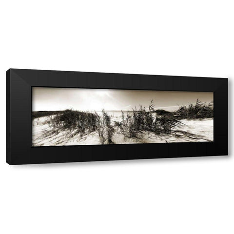 The Wind in the Dunes I Black Modern Wood Framed Art Print by Bay, Noah