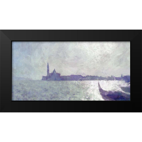 Venice Light II Black Modern Wood Framed Art Print by Bay, Noah